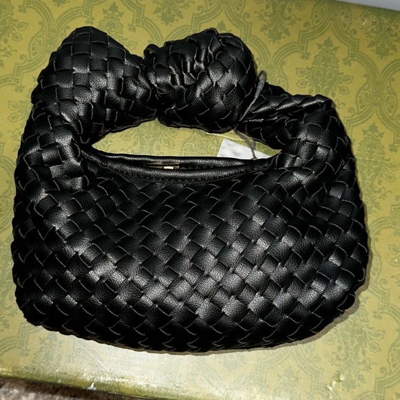 Woven Knotted Mini Clutch - Picture 1 of 1